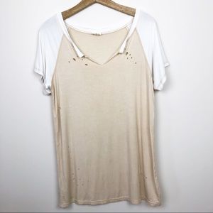 Urban outfitters distressed tee
